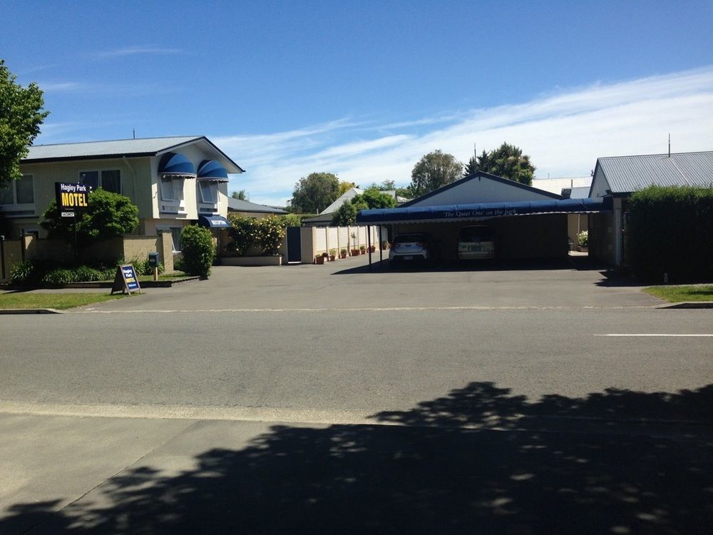 Hagley Park Motel Christchurch Esterno foto