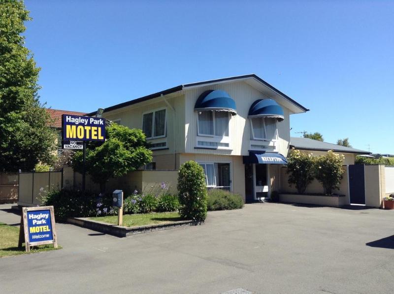 Hagley Park Motel Christchurch Esterno foto